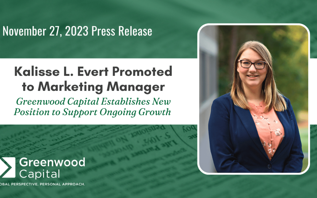 Kalisse L. Evert Promoted to Marketing Manager