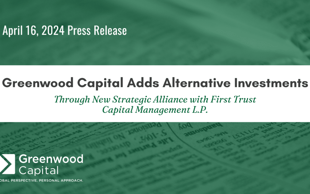 Greenwood Capital Adds Alternative Investments
