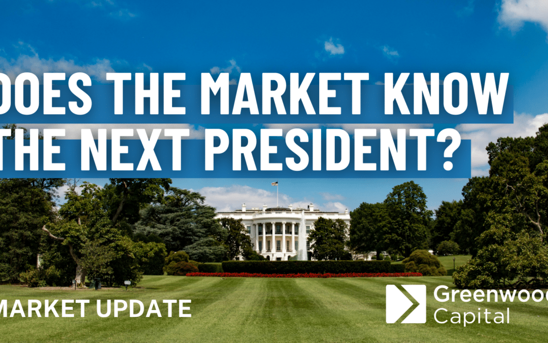 Does the Market Know the Next President? First Week with Walter Todd