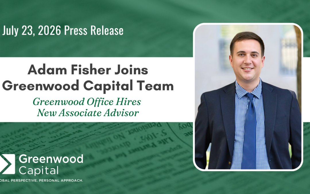 Adam Fisher Joins Greenwood Capital Team